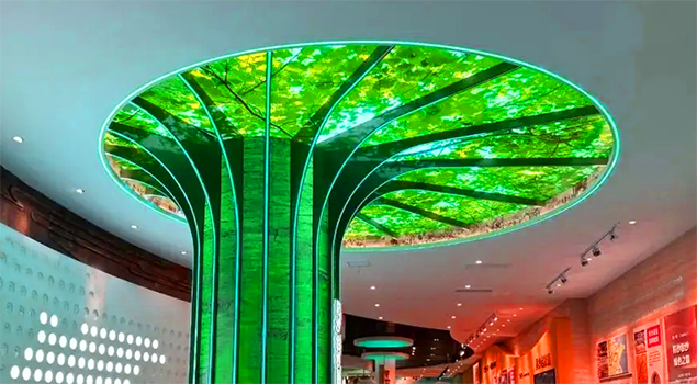 High definition LED displays enhance exhibition center presentations